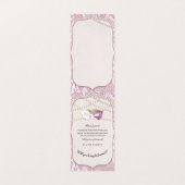 Kleiderform-Mannequin-magische Schlüsselmaske Visitenkarten (Innenseite Aufgefaltet)