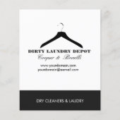 Kleiderhanger Mode Custom Flyer (Vorne)