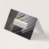 Kleiderhanger Visitenkarten (Rückseite)