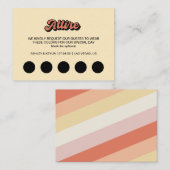 Kleiderkennzeichen Begleitkarte (Vorne/Hinten)