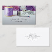 Kleidermacher Seamstress Tailor Visitenkarte (Vorne/Hinten)