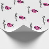 Kleiderpapier für Babydusche Geschenkpapier (Ecke)