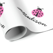 Kleiderpapier für Babydusche Geschenkpapier (Rolleneckpunkt)