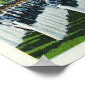 Kleiderparade der Militärakademie Poster (Ecke)