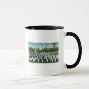 Kleiderparade der Militärakademie Tasse