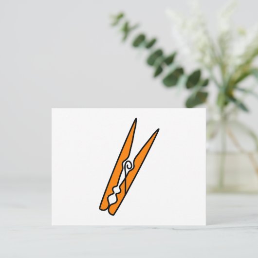 Kleiderpeg Postkarte (Stehend Vorderseite)