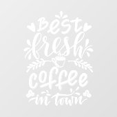 Kleiderschalen für Fenster oder Türen Fensteraufkleber (Blatt)