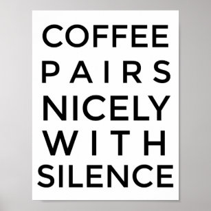 Kleiderschrank-Wanddekor - Kaffeestation Zeichen Poster
