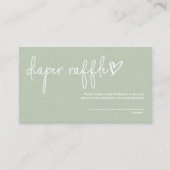 Kleiderständer für Minimalistische Babydusche Begleitkarte (Vorderseite)