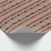 Kleiderstruktur, geometrisches Schlangenmuster. Geschenkpapier (Ecke)