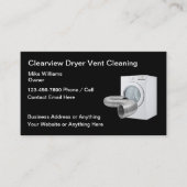 Kleidertrockner Einheit Abräumeinheit Visitenkarte (Vorderseite)