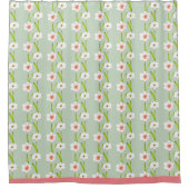 Kleidung an einem Duschvorhang (Vorderseite)