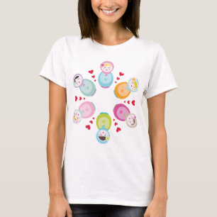 KLEIDUNG:: babushka Puppen - Mandala T-Shirt