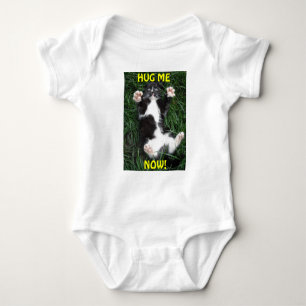 Kleidung Baby umarmt mich jetzt! Strampler