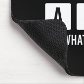 Kleidung Computer Video Game Geek war das, was Mov Mousepad (Ecke)