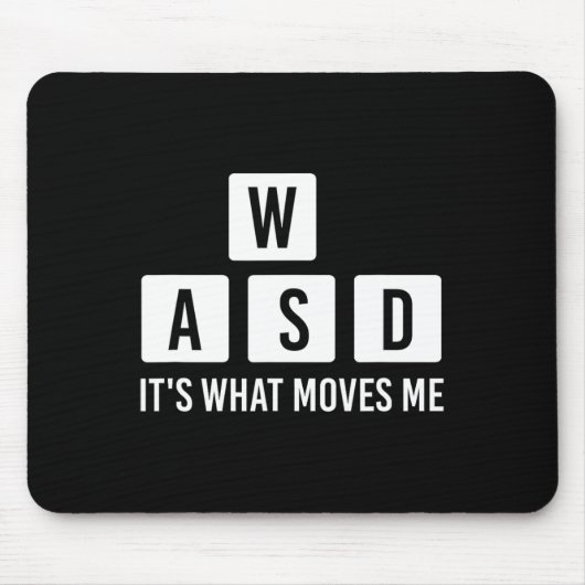 Kleidung Computer Video Game Geek war das, was Mov Mousepad (Vorne)