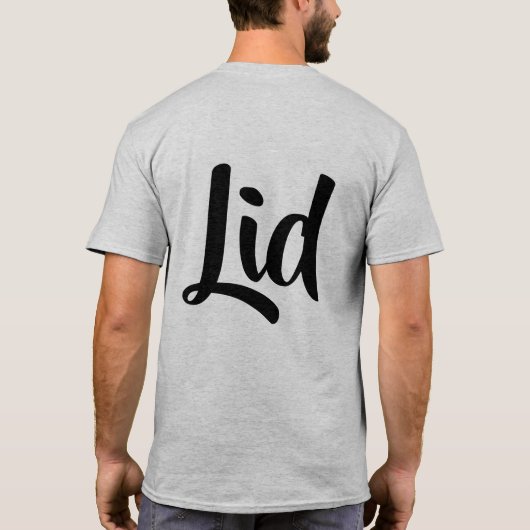 Kleidung des Deckel-T Parkour T-Shirt (Rückseite)