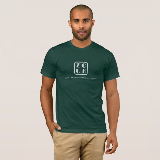 Kleidung für das Zouk Dance Logo T-Shirt (Vorne ganz)