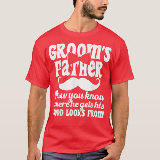 Kleidung für den Vater des Bräutigams Hochzeitsanz T-Shirt