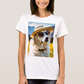 Kleidung für Frauen, T - Shirt für niedliche Hunde