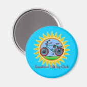 Kleidung für kundenspezifische Biker-Club-Logos Magnet (Vorderseite/Rückseite)