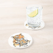 Kleidung Getränkeuntersetzer (Seite)