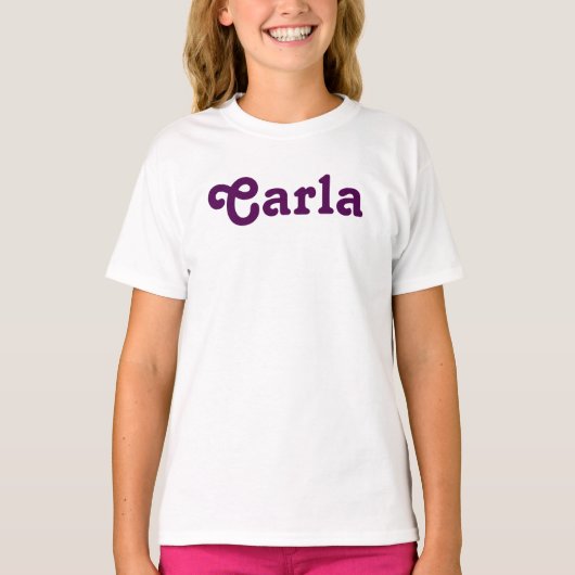Kleidung Girls Carla T-Shirt (Vorderseite)