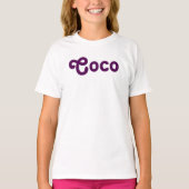 Kleidung Girls Coco T-Shirt (Vorderseite)