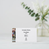 Kleidung im Allgemeinen Store Visitenkarte (Stehend Vorderseite)