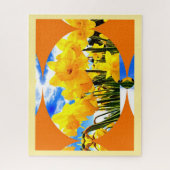 Kleidung im Frühling Puzzle (Vertikal)