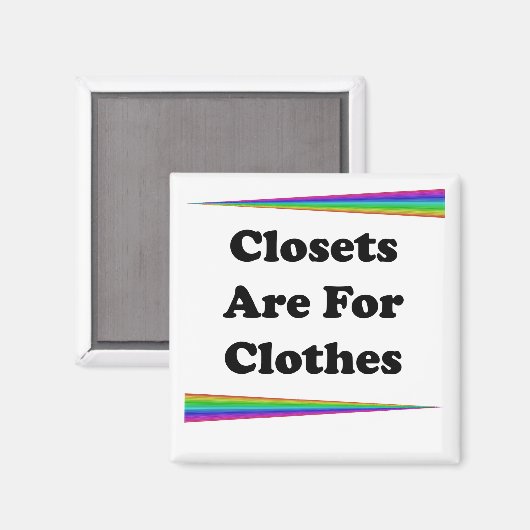 Kleidung Magnet (Vorderseite/Rückseite)