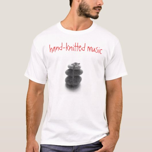 Kleidung mit dem Logo "der handgestrickten Musik" T-Shirt (Vorderseite)
