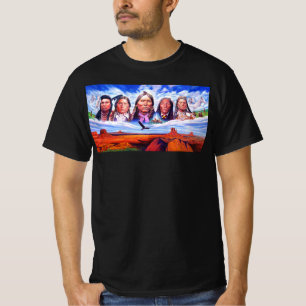 Kleidung Mode Indianeramerikaner Maler malen T-Shirt