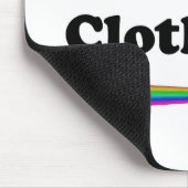 Kleidung Mousepad (Ecke)