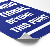 Kleidung optional poster (Ecke)