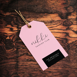 Kleidung Pink Hanging Display Preis hängen Tag Geschenkanhänger