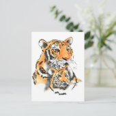 Kleidung Postkarte (Stehend Vorderseite)