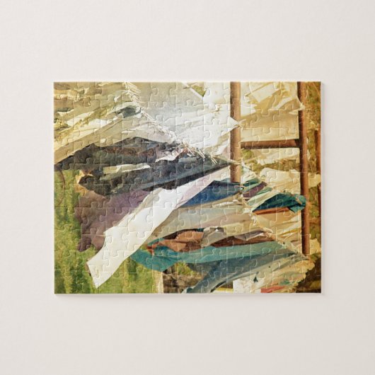 Kleidung Puzzle (Horizontal)