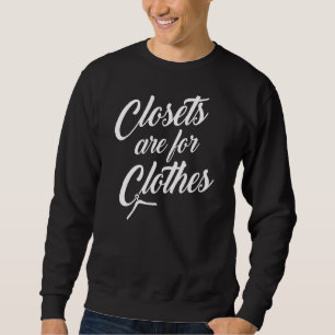 Kleidung sind Niedlich modische Gay Lgbtq alle Sweatshirt