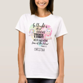 Kleidung Stärke Dignity Teen GODAUGHTER Zitat T-Shirt