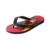 Kleidung um das Haus/außerhalb Halloween Kinderbadesandalen (Schrägansicht)