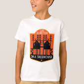 Kleidung und Dekoration von Baumhäusern T-Shirt (Vorderseite)
