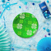 Kleidung und Herz Pappteller (Party)