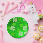 Kleidung und Herz Pappteller (Party)