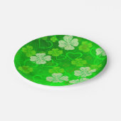 Kleidung und Herz Pappteller (Schrägansicht)