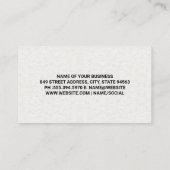 Kleidung | Wardrodesign Visitenkarte (Rückseite)