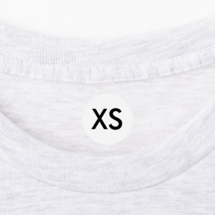 Kleidung XS Klein Größenetiketten für Kleidung Bek Etiketten