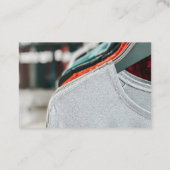 Kleidungsänderung der Mode Visitenkarte (Rückseite)