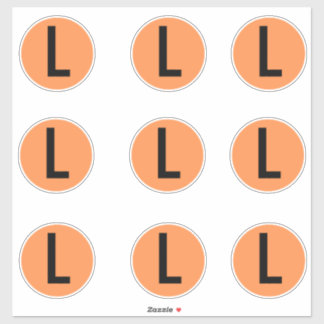 Kleidungsgrößenaufkleber Aufkleber