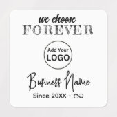 Kleidungsmarke Nähen oder Häkeln mit Logo Etiketten (Design 1)